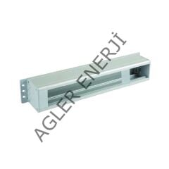 65x65 BÜROTİK PRİZ GRUP-ALUMİNYUM,  10 MODÜL