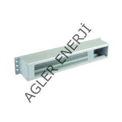 65x65 BÜROTİK PRİZ GRUP-ALUMİNYUM,  12 MODÜL