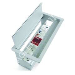 MASAÜSTÜ GÖMÜLÜ TİP PRİZ SİSTEMLERİ - DERİN KASA 3 ŞEBEKE PRİZ, 2 UPS PRİZ, 2 DATA