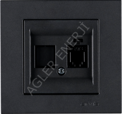 Numeris Telefon Prizi CAT-3  ARVİA KAREN METALİK FÜME