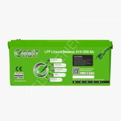 24 V 210 Ah LiFePO4 Akü-ABS Kasa