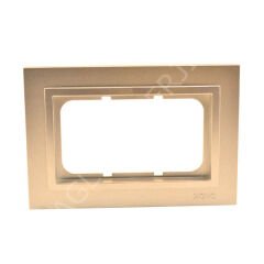 İKİLİ TOPRAKLI PRİZ - TİTANYUM