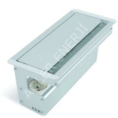 MASAÜSTÜ GÖMÜLÜ TİP PRİZ SİSTEMLERİ-DERİN KASA 3 ŞEBEKE,2USB,2TYPE-CŞARJ