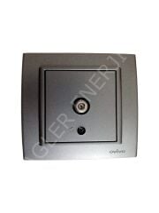 UYDU PRİZİ, F TİPİ - OVİVO - FÜME